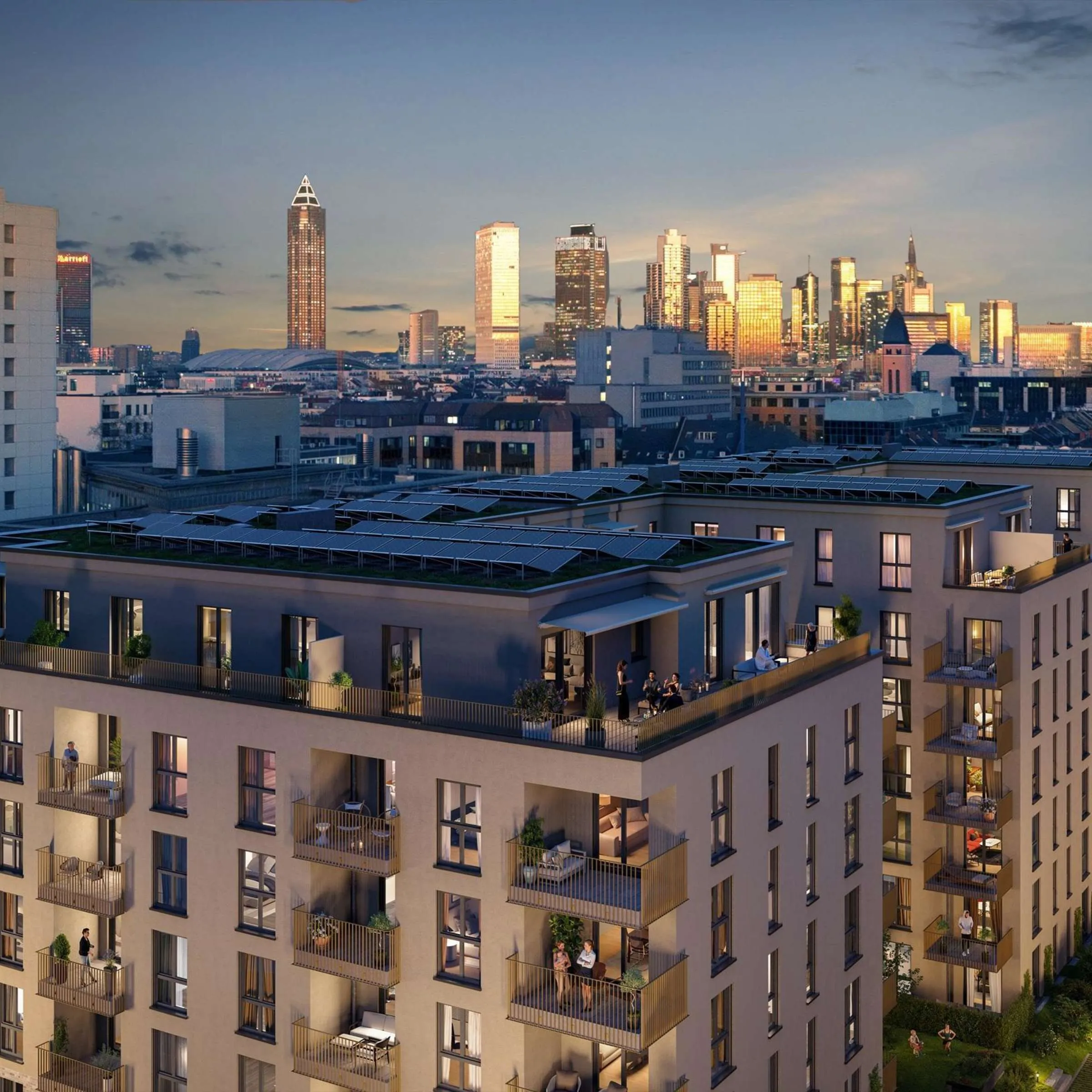 Frankfurt: Kingstone übernimmt fast 100 Wohnungen im Gallus